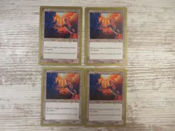 4x Erase - World Championship Deck WCD - NM/EX - English - MTG - Image 1