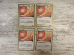 4x Circle of Protection: Red - World Championship Deck WCD - NM/EX - English MTG - Image 1