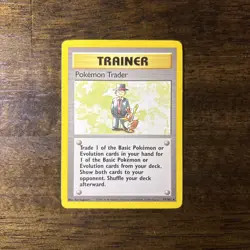 Pokemon Trader 77/102 Pokemon Base Set Unlimited Rare Vintage - Image 1