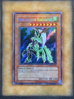 Yugioh Dreadscythe Harvester RP02-EN100 Secret Rare 2025 Print NM - Image 1