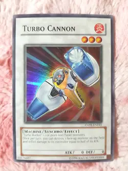 Yu-gi-oh! Turbo Cannon ANPR-EN041 Super Rare Ancient Prophecy - Image 1