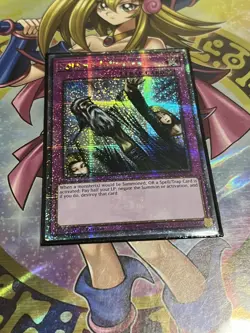 Yugioh! NM Solemn Judgment (Quarter Century Secret Rare) RA02-EN075 1st Ed - Image 1