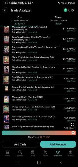 One Piece TCG Card Game 1st Year Anniversary Set English Edition - Image 2