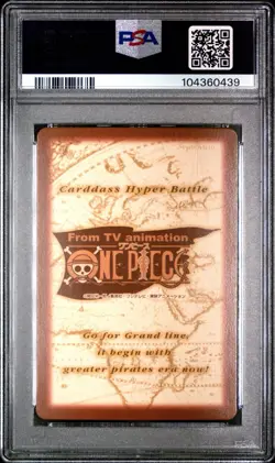 1999 One Piece Carddass Hyper Battle Buggy Pirates 1st Card First Stage PSA 7 🔥 - Image 2