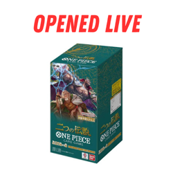 [Opened Live] One Piece Japanese OP08: Two Legends Booster Box - Image 1