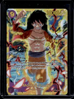 2024 One Piece Emperors in the New World Monkey.D.Luffy Secret Rare #OP09-119 - Image 1