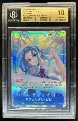 2026 One Piece Heroines Nefeltari Vivi Special Pristine Alt Art #EB03-024 BGS 10 - Image 1