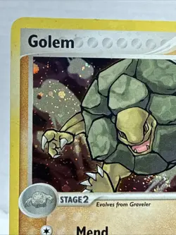 Pokemon TCG - Golem - 6/92 - Pokemon Legend Maker Holo Card - Butt Swirl - Image 5