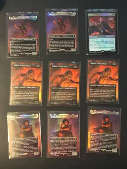 Lot of 15, MTG Foil Promo Cards Lord of the Rings and Others LTR - Image 1