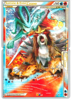 Pokemon Suicune & Entei Legend Card Set (94/95) - 2011 World Championship Deck - Image 1