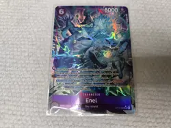 Enel OP15-060 SR Alt Art Adventure on KAMI’s Island ENGLISH🔥🔥ONE PIECE Card NM - Image 1