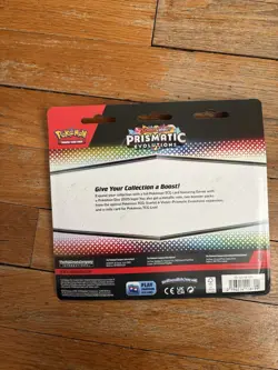 Pokemon TCG: Scarlet & Violet-Prismatic Evolutions Eevee Card, Coin & 2 Booster - Image 2