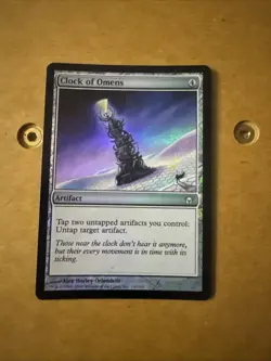 Fifth Dawn FOIL Clock of Omens LP First Class Shipping No Tracking Mtg Magic - Image 1