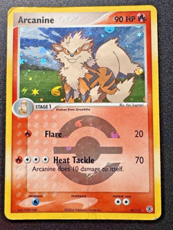 Arcanine 18/112 EX FireRed & LeafGreen Pokemon Card Reverse Holo Foil Rare HP - Image 1