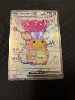 Pokemon TCG Dedenne EX 239/193 Paldea Evolved Ultra Rare Card - Image 1