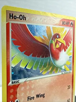 Pokemon TCG Card Ho-Oh 1/17 Full Holo Rare Pop Series 5 1/17 - Image 2