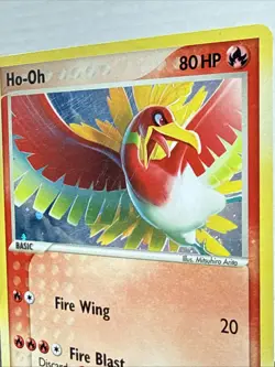 Pokemon TCG Card Ho-Oh 1/17 Full Holo Rare Pop Series 5 1/17 - Image 3