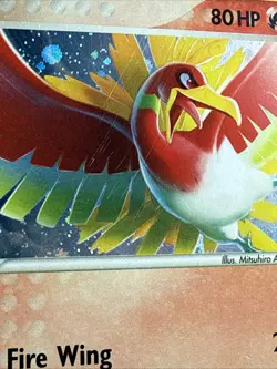 Pokemon TCG Card Ho-Oh 1/17 Full Holo Rare Pop Series 5 1/17 - Image 4