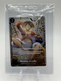 Monkey.D.Luffy (Tin Pack Set Vol. 2) P-075 One Piece Promotion Cards Foil Sealed - Image 1