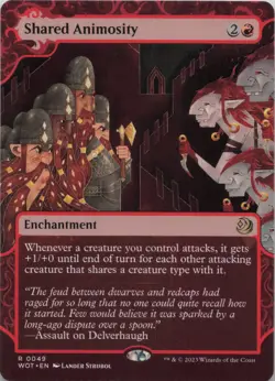 Shared Animosity R Wilds of Eldraine: Enchanting Tales 49 - LP - Image 1