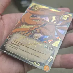 Naruto CCG The Nine-Tailed Fox Spirit 1st Edition Holo Ninja Card 153 (2002) - Image 5