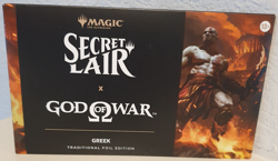 MTG Secret Lair x God of War: Greek ~ FOIL ~ Sealed in Hand! - Image 1