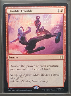 MTG Double Trouble Marvel's Spider-Man: Eternal-Legal Foil 0013 - Image 2