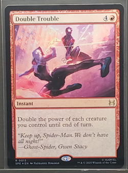 MTG Double Trouble Marvel's Spider-Man: Eternal-Legal Foil 0013 - Image 5
