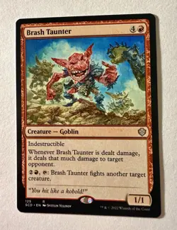 Brash Taunter #125 (NM) Starter Commander SCD Magic MTG - Image 1