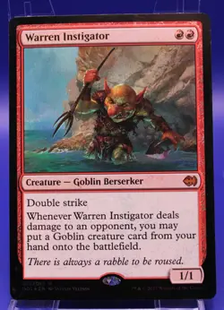 MTG Warren Instigator 032/063 M DDT Foil - Image 1