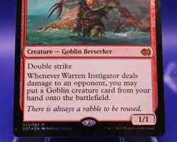 MTG Warren Instigator 032/063 M DDT Foil - Image 2