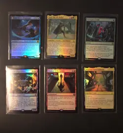 Lot of 14, MTG Magic The Gathering Foil Rare Mix Lot Fin LTR ACR - Image 2