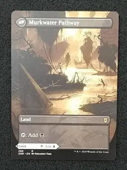 MTG Clearwater Pathway / Murkwater Pathway - Ext Art - ZNR 286 NM/Never Played - Image 2