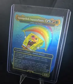 Magic: The Gathering SLD SpongeBob Foil Borderless Lot w/ SpongeBob, Squidward - Image 2