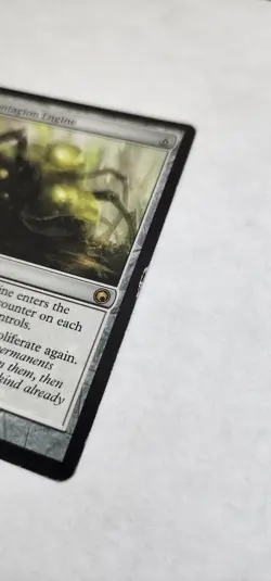 1x Contagion Engine MP Scars of Mirrodin Regular 145 Ships Double Sleeved - Image 5