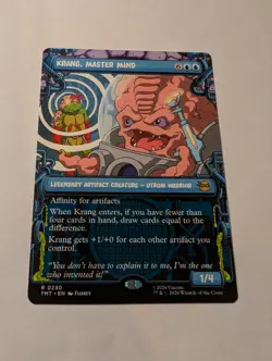 MTG Krang, Master Mind - Normal R Teenage Mutant Ninja Turtles TMT 230 NM - Image 1