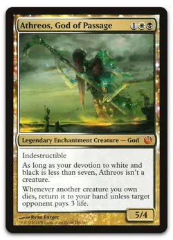 Athreos, God of Passage #146 (LP) Journey Into Nyx JOU Magic MTG - Image 1