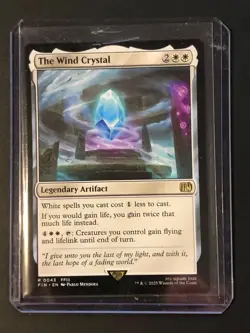 MTG Final Fantasy The Wind Crystal R 0043 Non Foil Rare - Image 1
