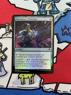 Moonsnare Prototype x1 Mtg Foil Kamigawa: Neon Dynasty - Image 1