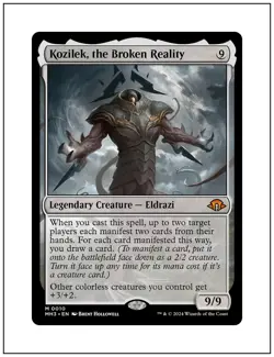 1x Kozilek, the Broken Reality, Magic the Gathering MTG NM - Image 1