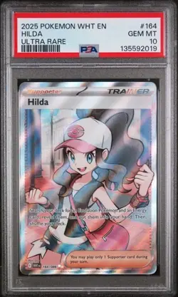 2025 POKEMON MEG EN-MEGA EVOLUTION ILLUSTRATION RARE #144 SHEDINJA PSA 10 - Image 1