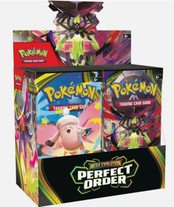 Pokemon TCG: Mega Evolution Perfect Order Booster Box New Sealed Ships 27/3 #3 - Image 1