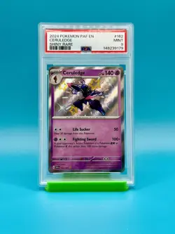 PSA 9 - 2024 Pokemon, PAF EN, Ceruledge, Shiny Rare - Image 1