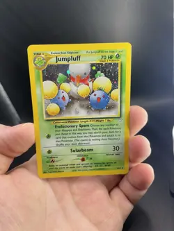✨Jumpluff, “DOUBLE” HOLO Error, Neo Revelation 9/64 Pokemon ✨ - Image 1