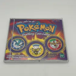Pokemon Battling Coin Game - 144 Articuno/145 Zapdos/146 Moltres - (Hasbro 1999) - Image 1