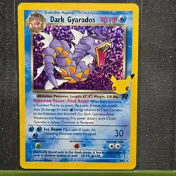 DARK GYARADOS 82/82 CELEBRATIONS: CLASSIC COLLECTION POKEMON HOLO NM/M - Image 1