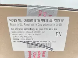 POKEMON TCG Ultra Premium Collection Pokemon SWSH Charizard UPC CASE 4 x UPC's - Image 2