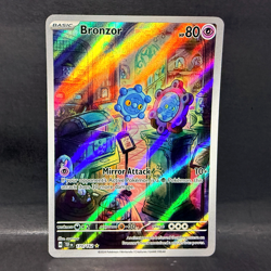2024 POKEMON TEMPORAL FORCES BRONZOR 120/162 ILLUSTRATION RARE - Image 1