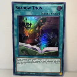 Shadow Toon DLCS-EN076 (Blue) Ultra Rare 1st Edition NM Yugioh TCG - Image 1