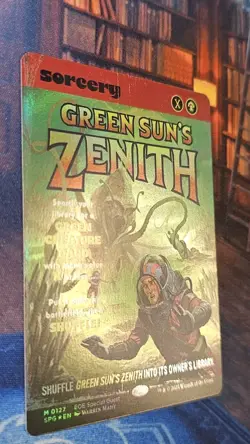 Green Sun's Zenith (Mythic Showcase Foil) #127 Edge of Eternities MTG NM - Image 2